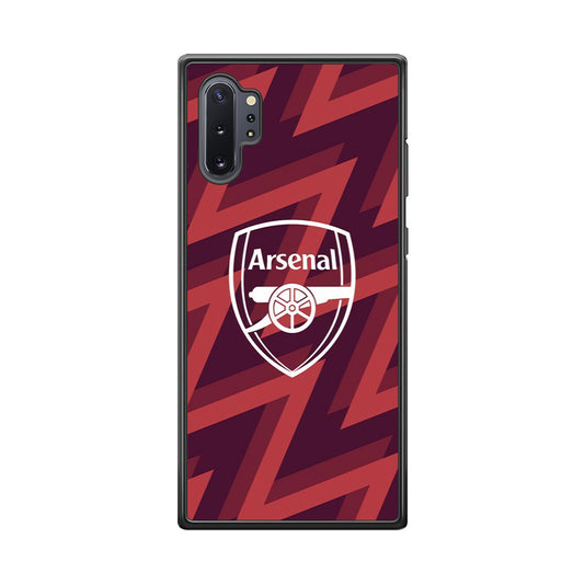 Arsenal Emblem Jersey Pattern Samsung Galaxy Note 10 Plus Case