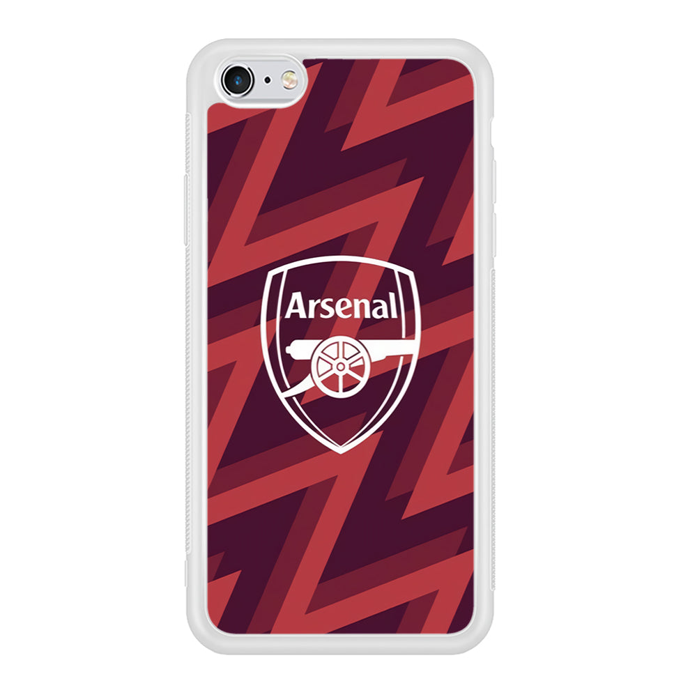 Arsenal Emblem Jersey Pattern iPhone 6 Plus | 6s Plus Case