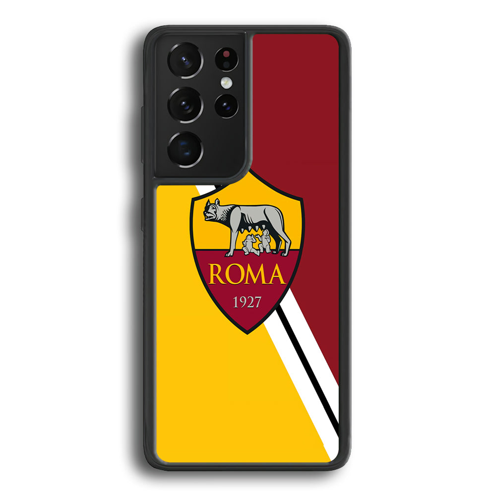 As Roma Stripe Samsung Galaxy S21 Ultra Case