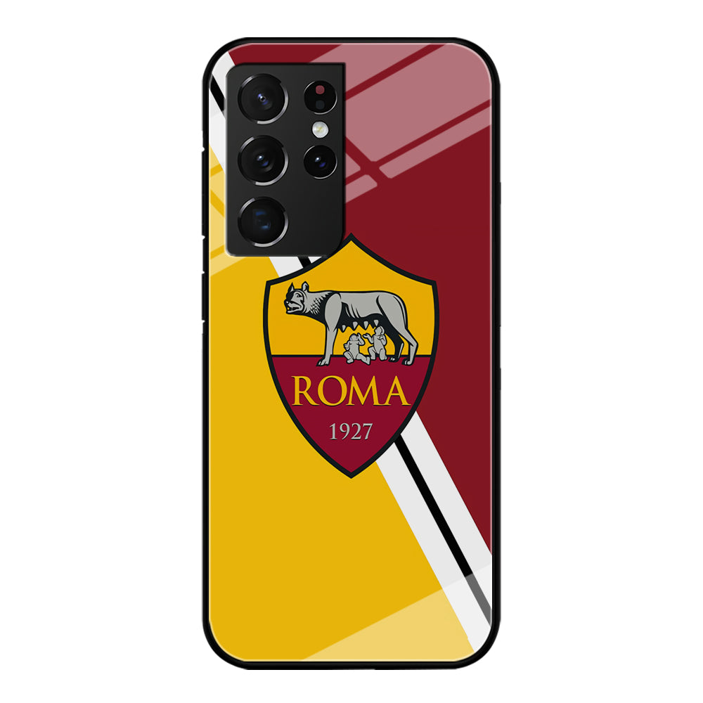 As Roma Stripe Samsung Galaxy S21 Ultra Case