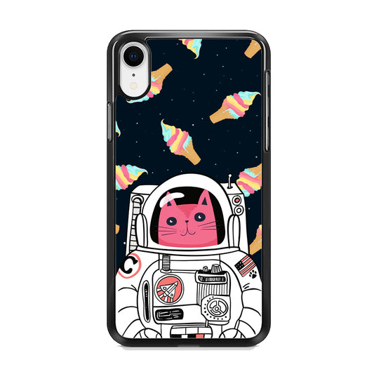 Astrocat in Planet of Ice Cream iPhone XR Case