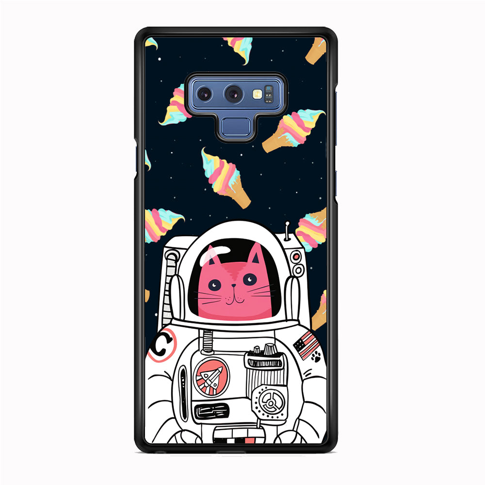 Astrocat in Planet of Ice Cream Samsung Galaxy Note 9 Case