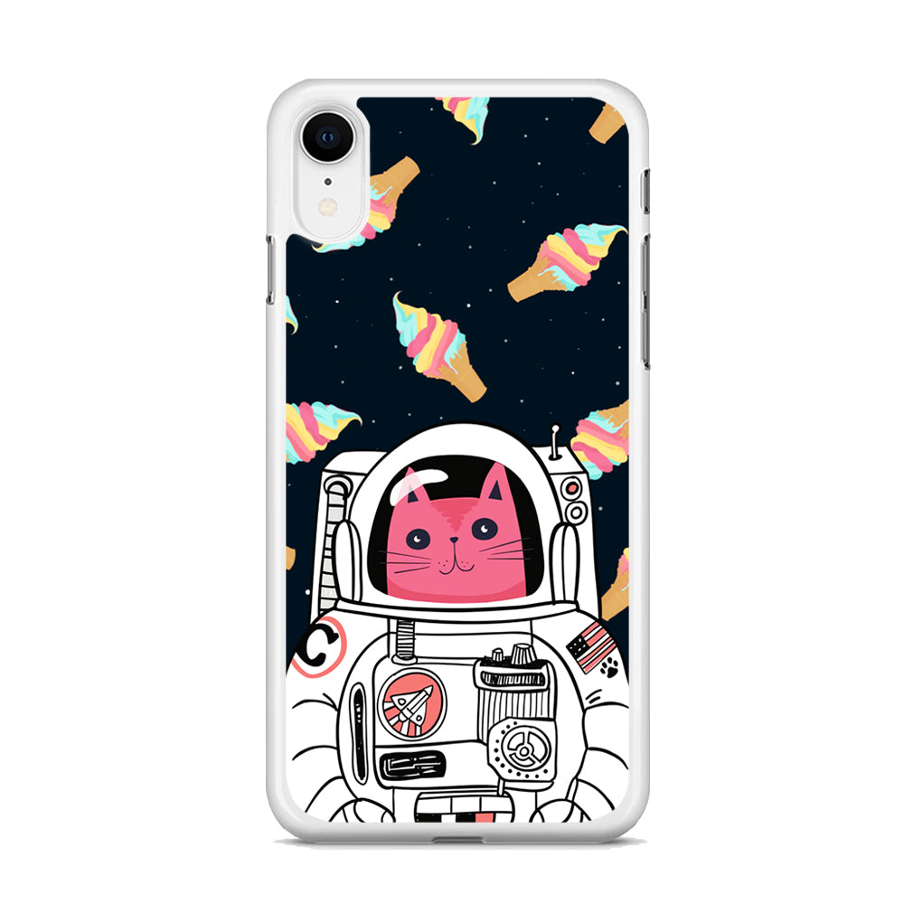 Astrocat in Planet of Ice Cream iPhone XR Case