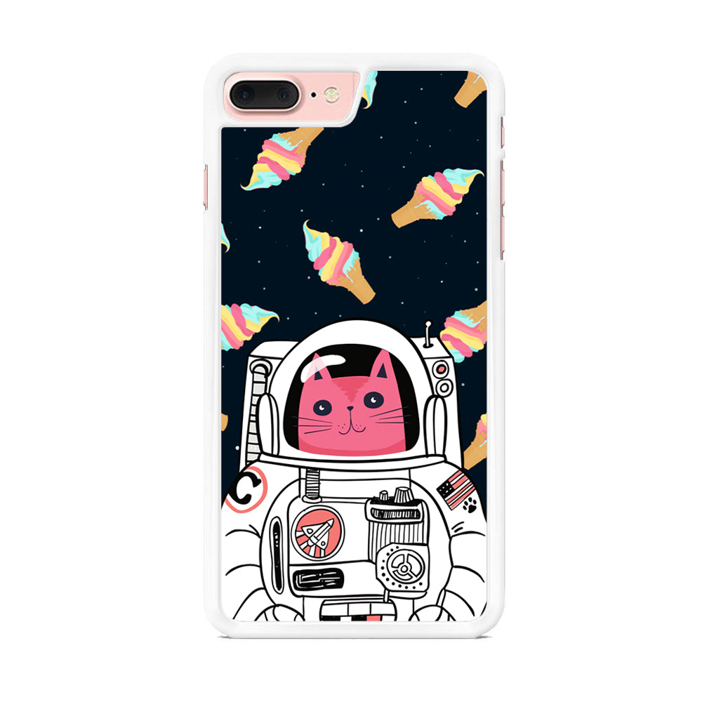 Astrocat in Planet of Ice Cream iPhone 7 Plus Case