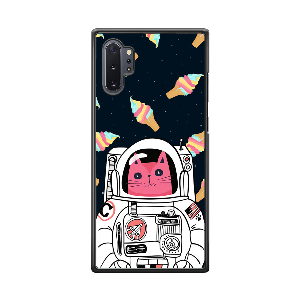 Astrocat in Planet of Ice Cream Samsung Galaxy Note 10 Plus Case