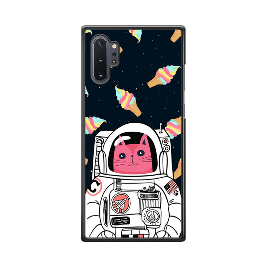 Astrocat in Planet of Ice Cream Samsung Galaxy Note 10 Plus Case