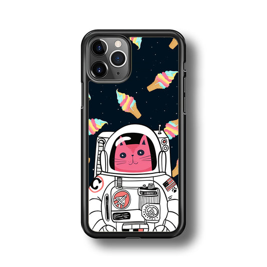 Astrocat in Planet of Ice Cream iPhone 11 Pro Case