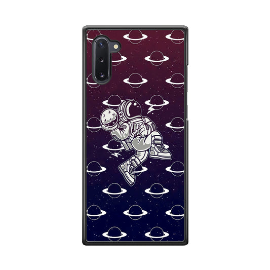 Astronaut Jump and Slam Samsung Galaxy Note 10 Case