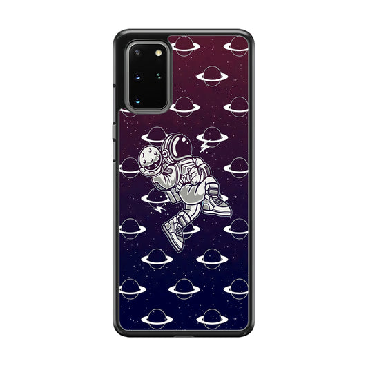 Astronaut Jump and Slam Samsung Galaxy S20 Plus Case