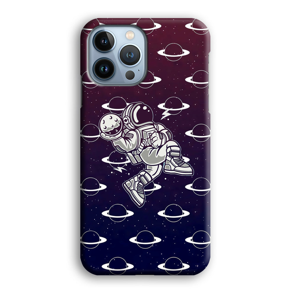 Astronaut Jump and Slam iPhone 13 Pro Max Case