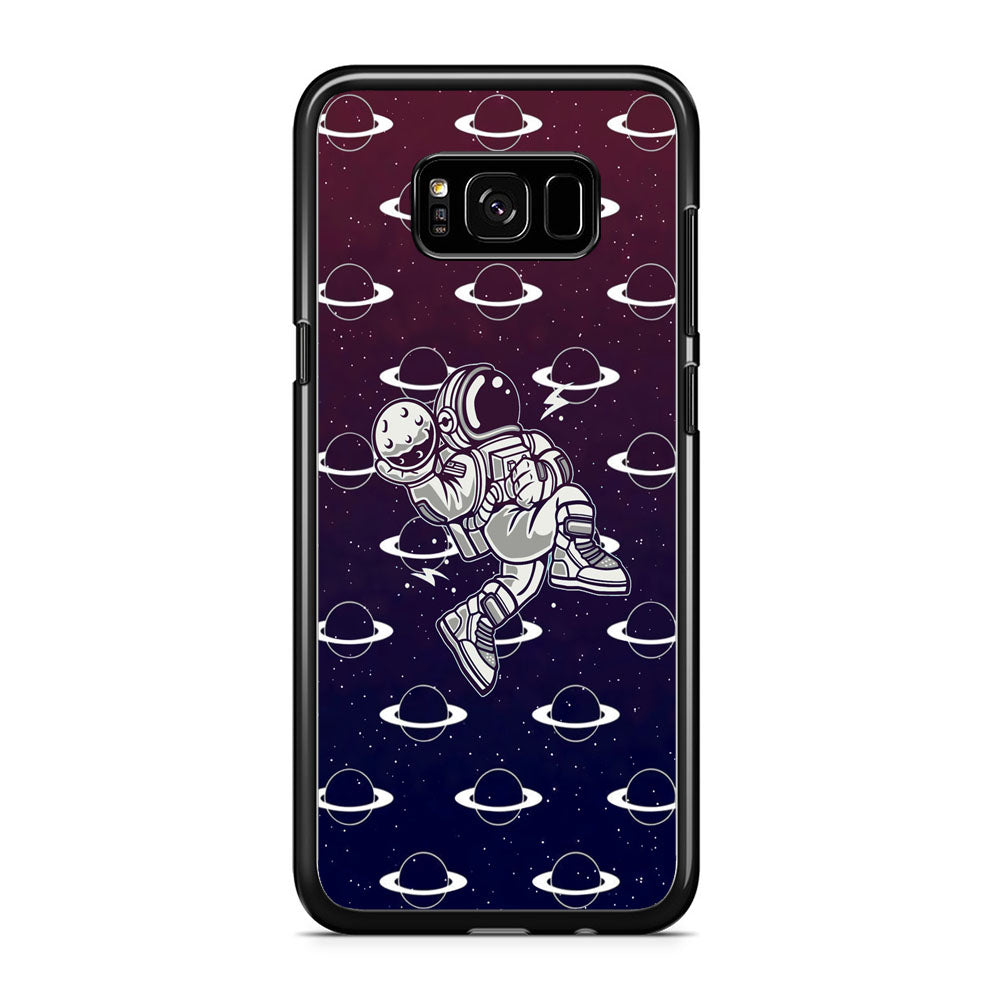 Astronaut Jump and Slam Samsung Galaxy S8 Plus Case
