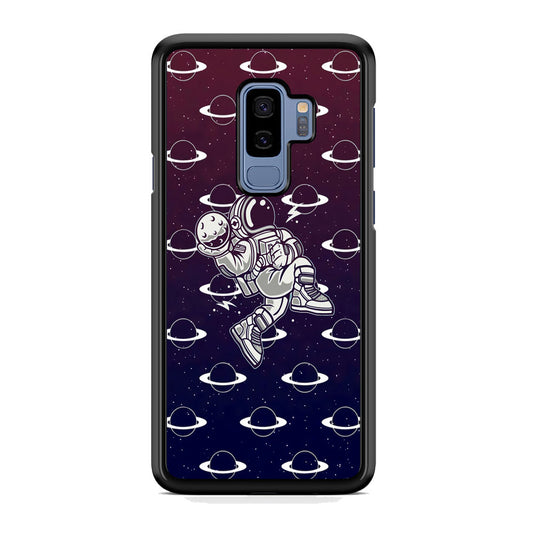Astronaut Jump and Slam Samsung Galaxy S9 Plus Case