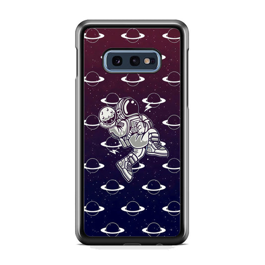 Astronaut Jump and Slam Samsung Galaxy S10 Plus Case