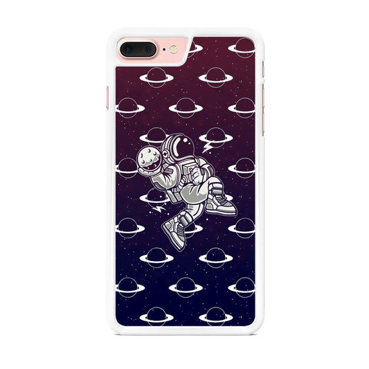 Astronaut Jump and Slam iPhone 7 Plus Case