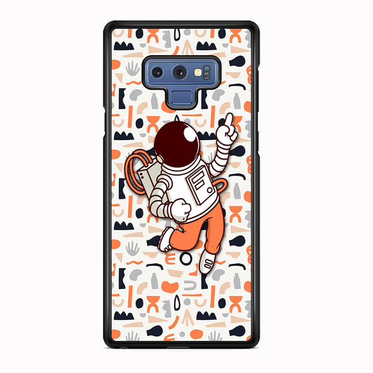 Astronauts Entertainment at Work Samsung Galaxy Note 9 Case