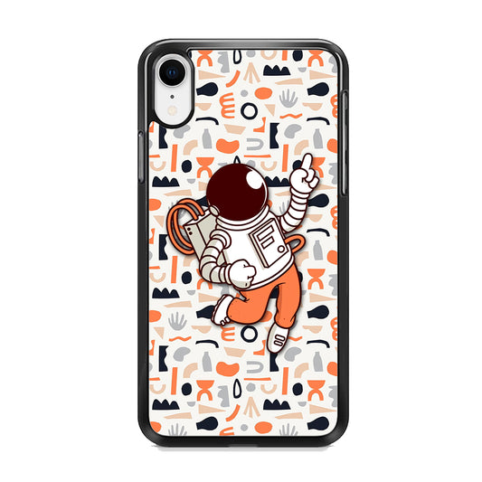 Astronauts Entertainment at Work iPhone XR Case