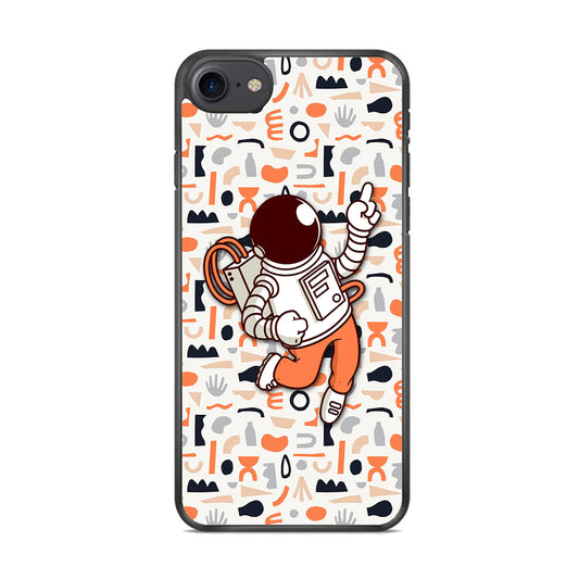 Astronauts Entertainment at Work iPhone 7 Case