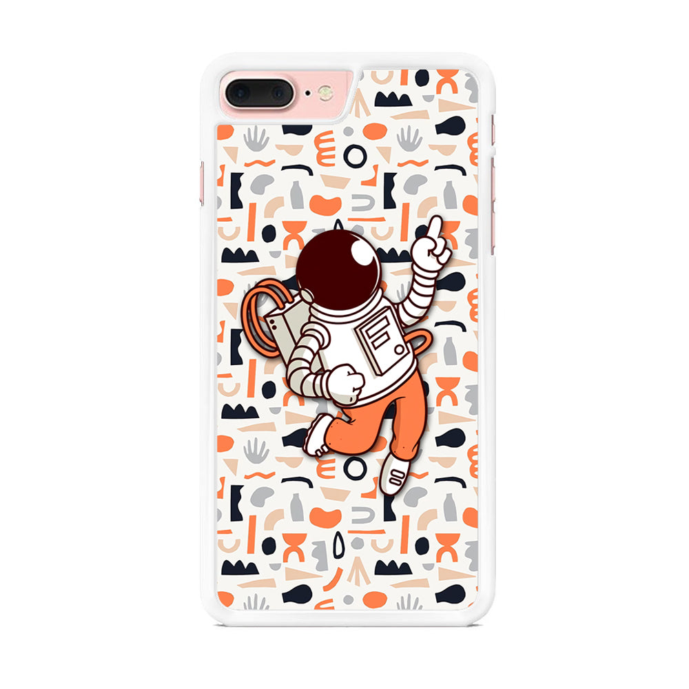 Astronauts Entertainment at Work iPhone 7 Plus Case
