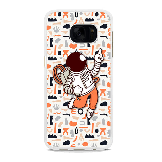 Astronauts Entertainment at Work Samsung Galaxy S7 Case