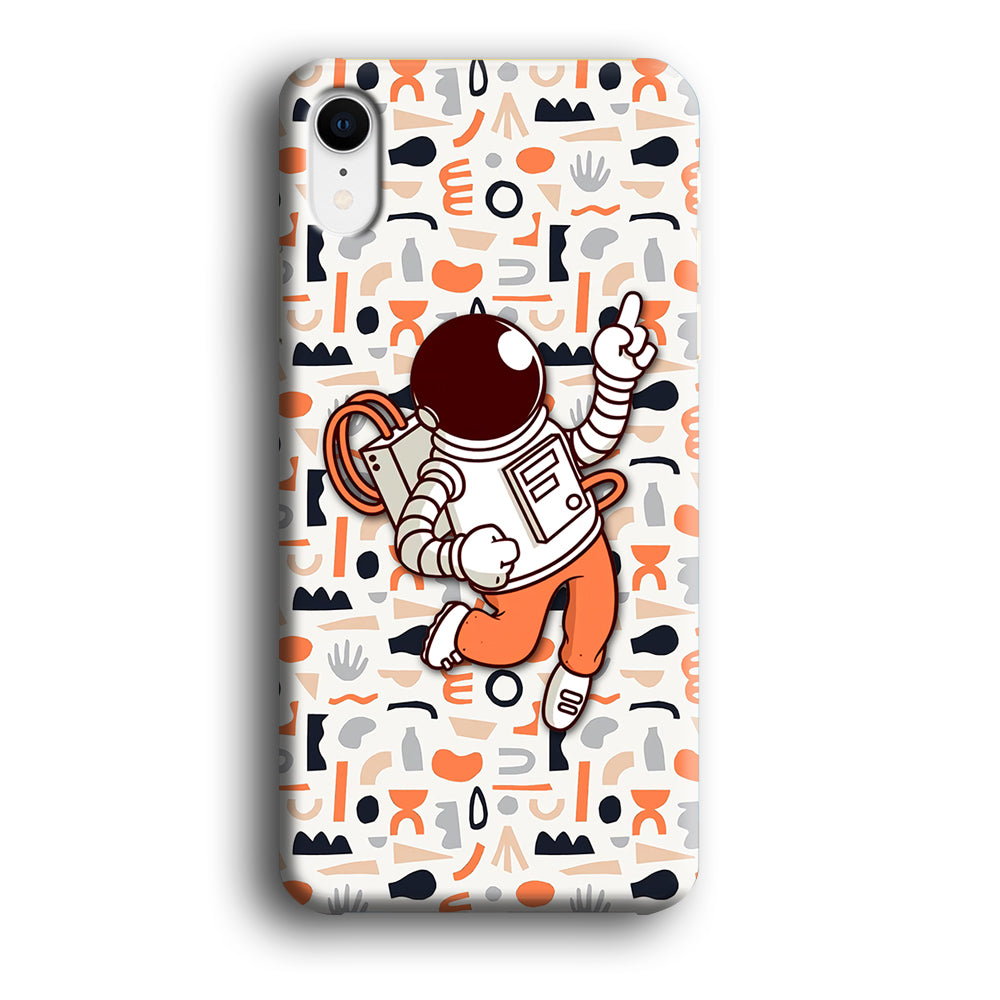 Astronauts Entertainment at Work iPhone XR Case