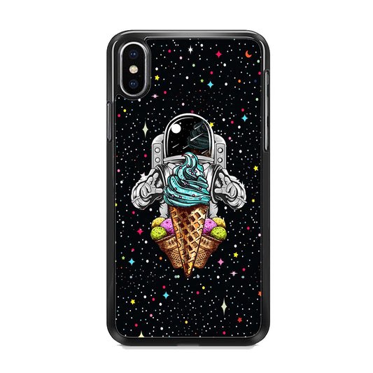 Astronauts Ice Cream Chaser iPhone XS MAX Case