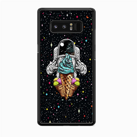 Astronauts Ice Cream Chaser Samsung Galaxy Note 8 Case
