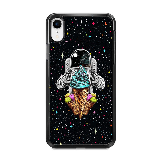 Astronauts Ice Cream Chaser iPhone XR Case