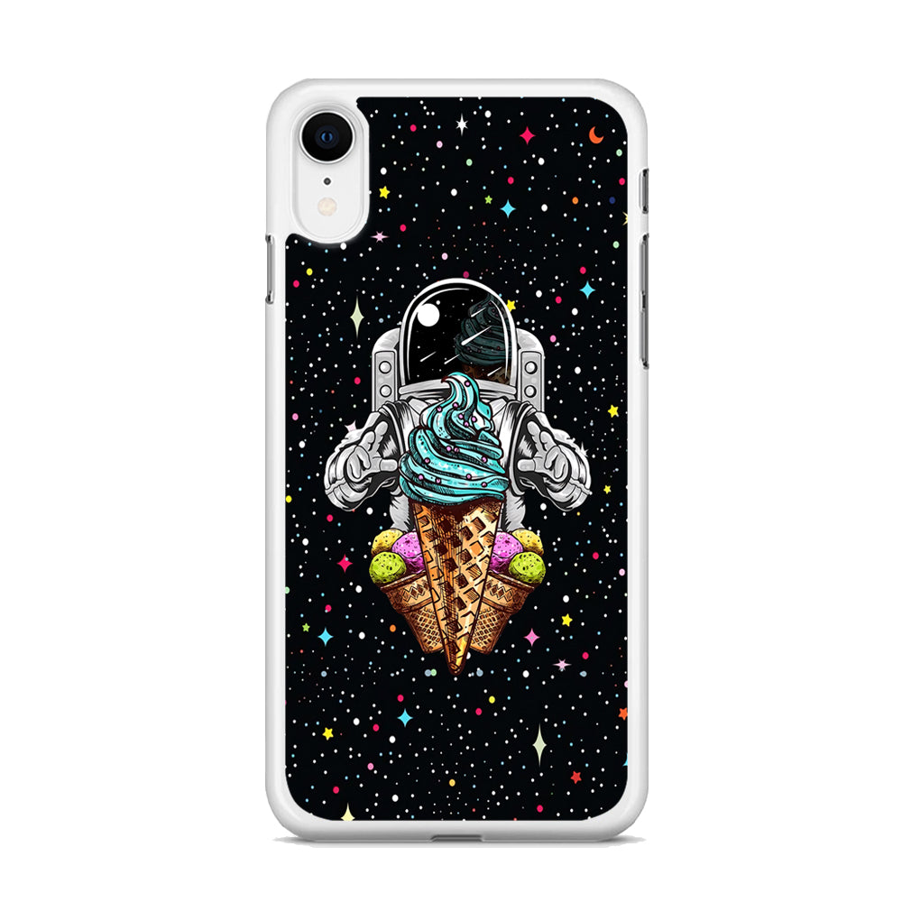 Astronauts Ice Cream Chaser iPhone XR Case