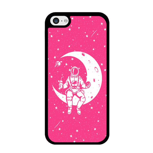 Astronauts Mealtime at The Moon iPhone 5 | 5s Case - Carneyforia