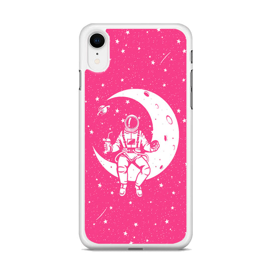 Astronauts Mealtime at The Moon iPhone XR Case
