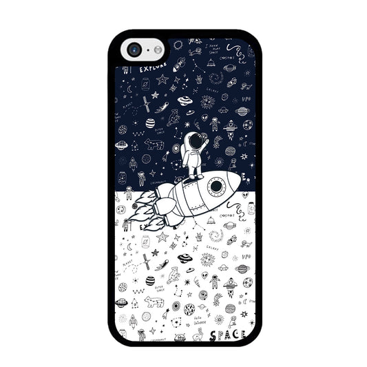 Astronauts Rocket Launcher iPhone 5 | 5s Case - Carneyforia