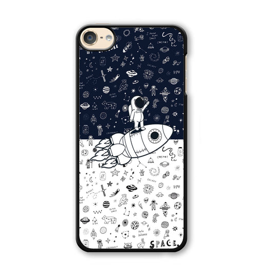 Astronauts Rocket Launcher iPod Touch 6 Case - Carneyforia