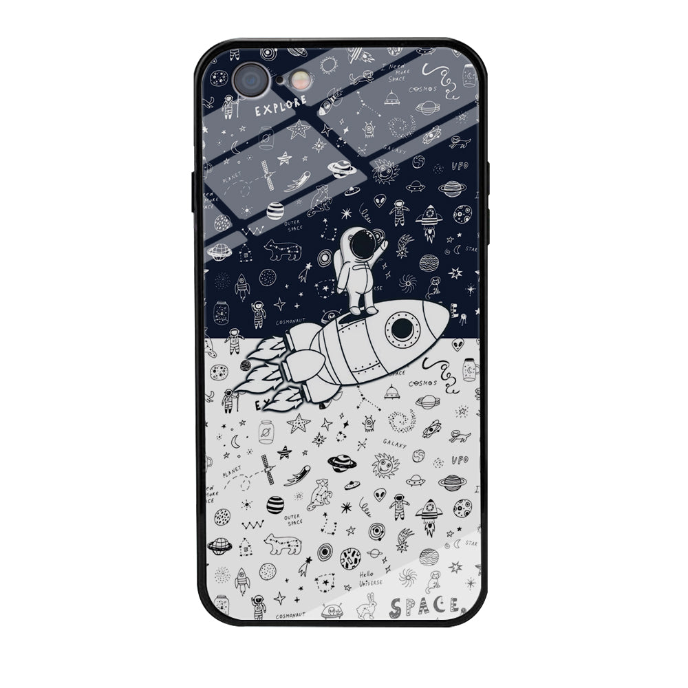 Astronauts Rocket Launcher iPhone 6 Plus | 6s Plus Case