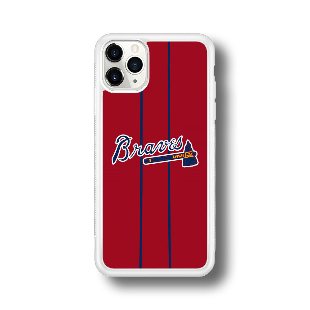 Atlanta Braves Red Light iPhone 11 Pro Case