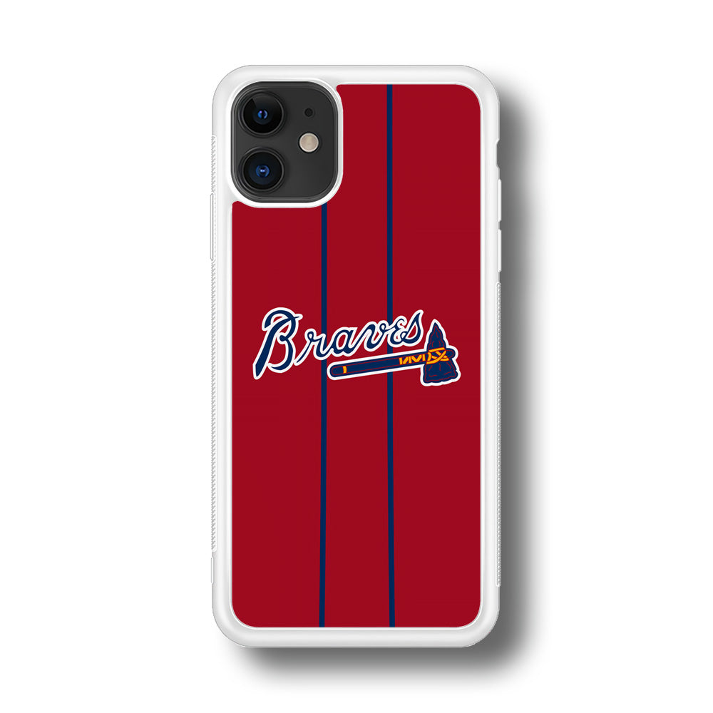 Atlanta Braves Red Light iPhone 11 Case