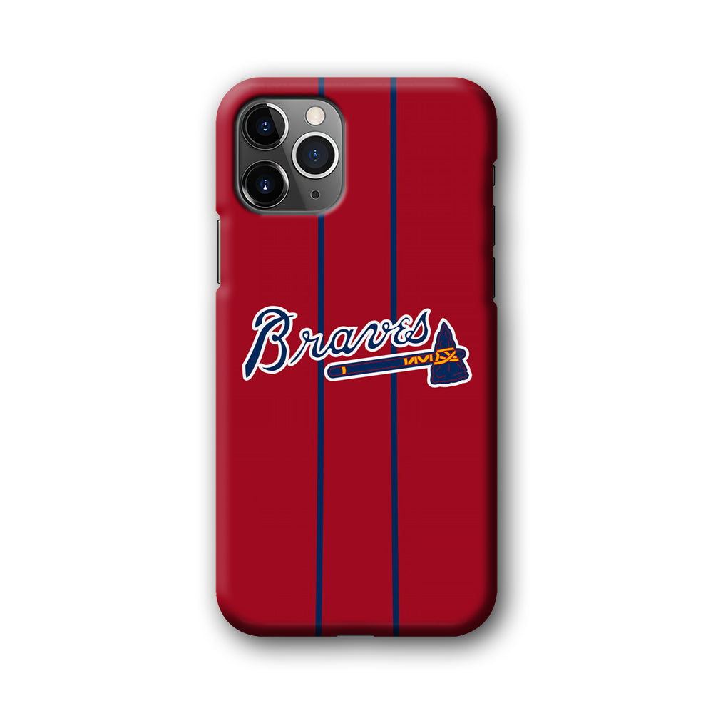 Atlanta Braves Red Light iPhone 11 Pro Case