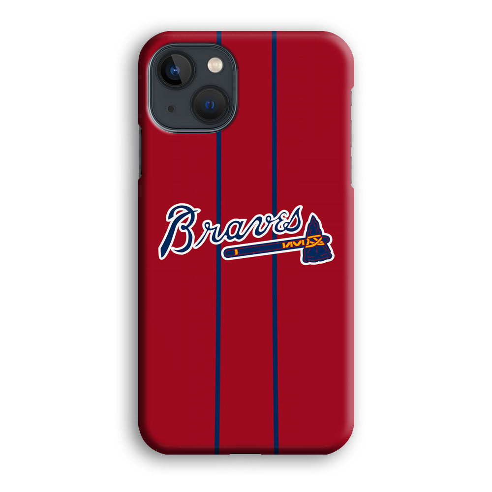 Atlanta Braves Red Light iPhone 13 Case