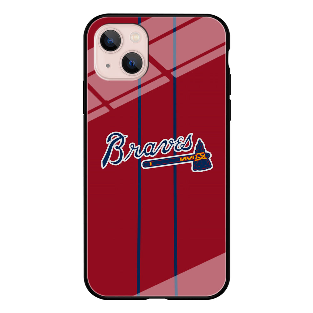 Atlanta Braves Red Light iPhone 13 Case