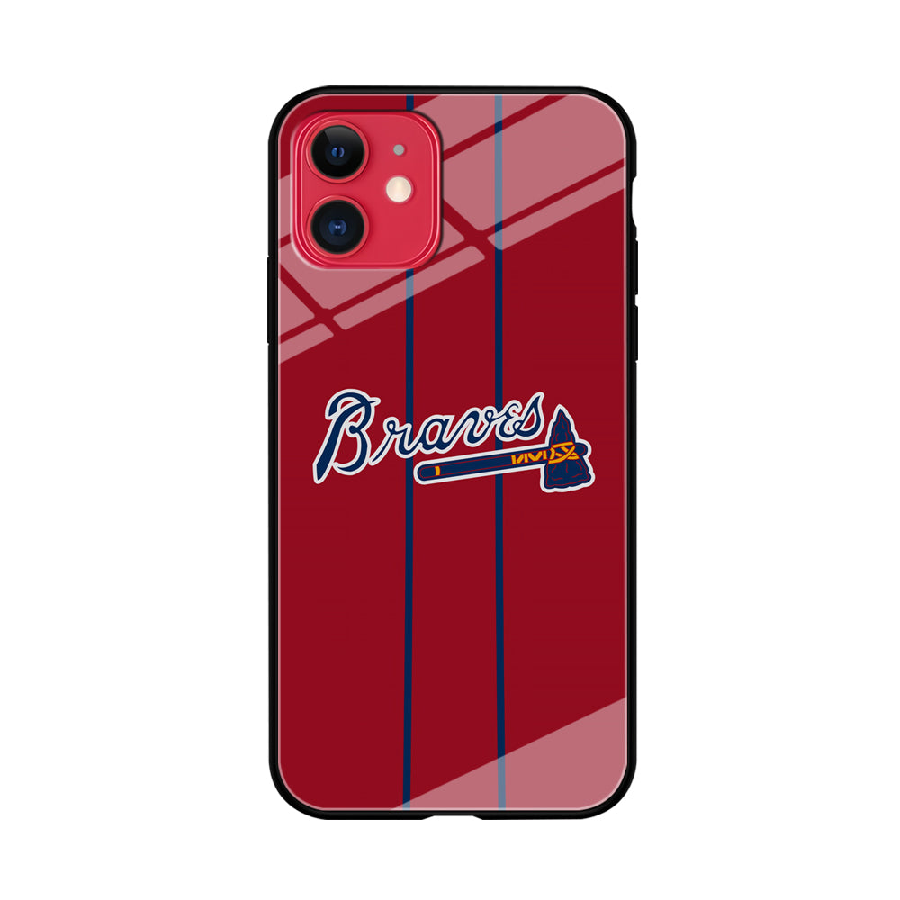 Atlanta Braves Red Light iPhone 11 Case