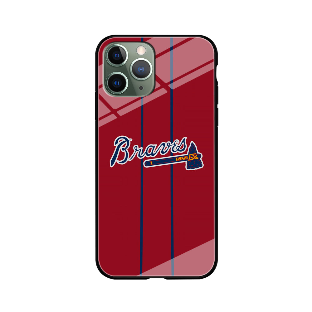 Atlanta Braves Red Light iPhone 11 Pro Case