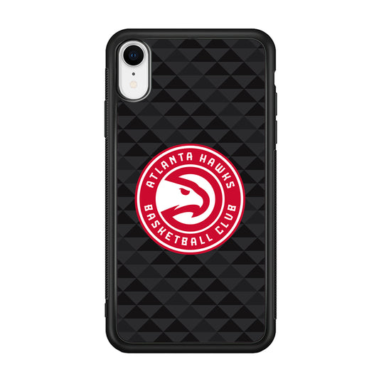 Atlanta Hawks Pattern Of Triangle iPhone XR Case