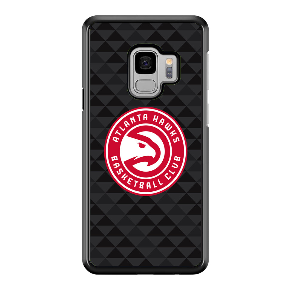 Atlanta Hawks Pattern Of Triangle Samsung Galaxy S9 Case