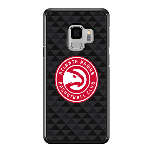Atlanta Hawks Pattern Of Triangle Samsung Galaxy S9 Case