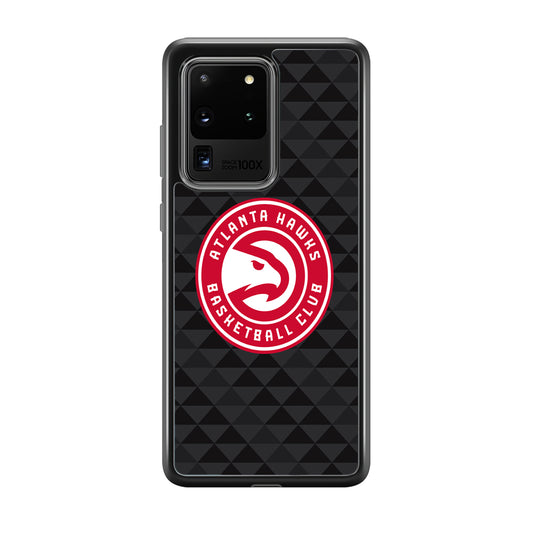 Atlanta Hawks Pattern Of Triangle Samsung Galaxy S20 Ultra Case