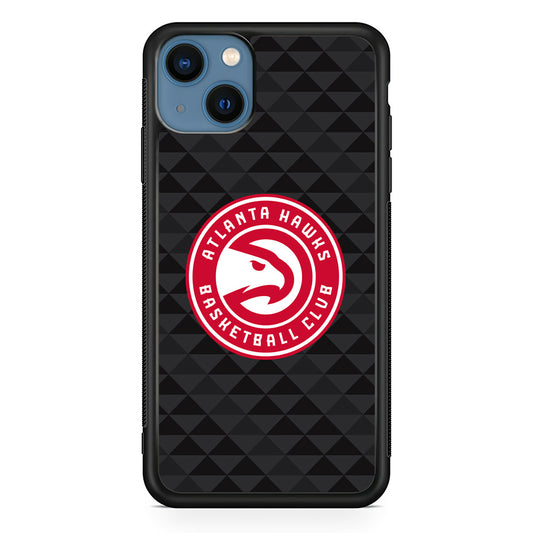 Atlanta Hawks Pattern Of Triangle iPhone 13 Case