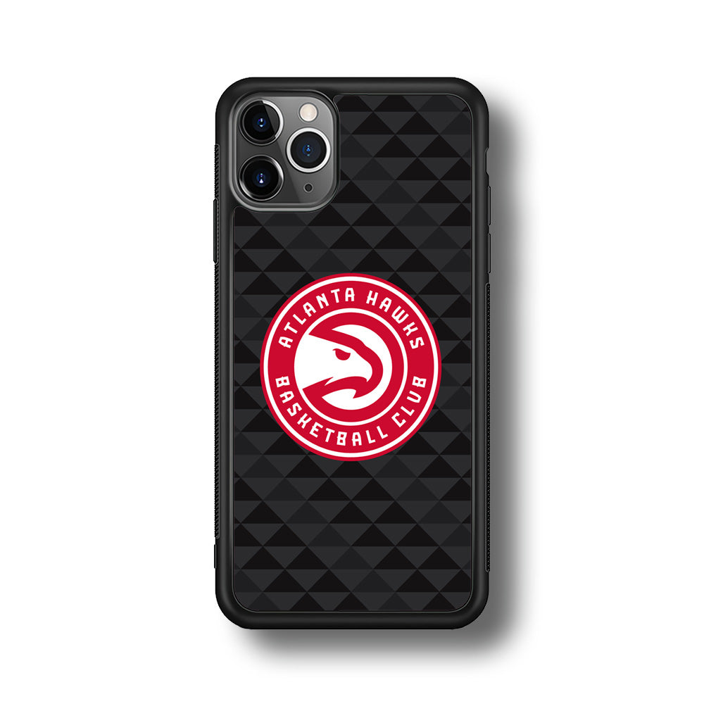 Atlanta Hawks Pattern Of Triangle iPhone 11 Pro Case