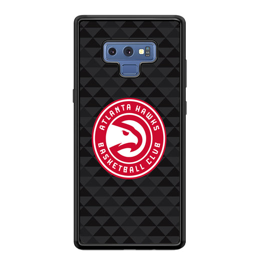 Atlanta Hawks Pattern Of Triangle Samsung Galaxy Note 9 Case