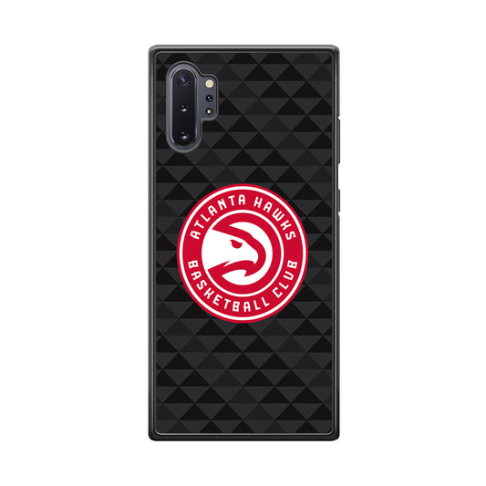 Atlanta Hawks Pattern Of Triangle Samsung Galaxy Note 10 Plus Case