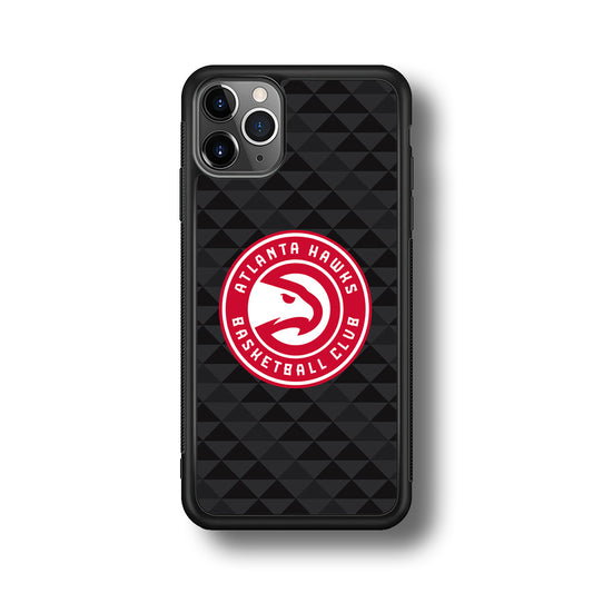 Atlanta Hawks Pattern Of Triangle iPhone 11 Pro Max Case