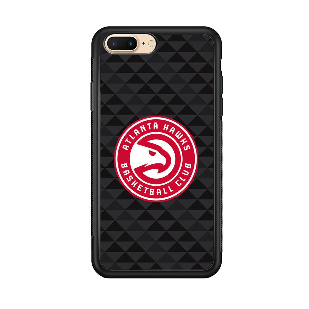 Atlanta Hawks Pattern Of Triangle iPhone 8 Plus Case